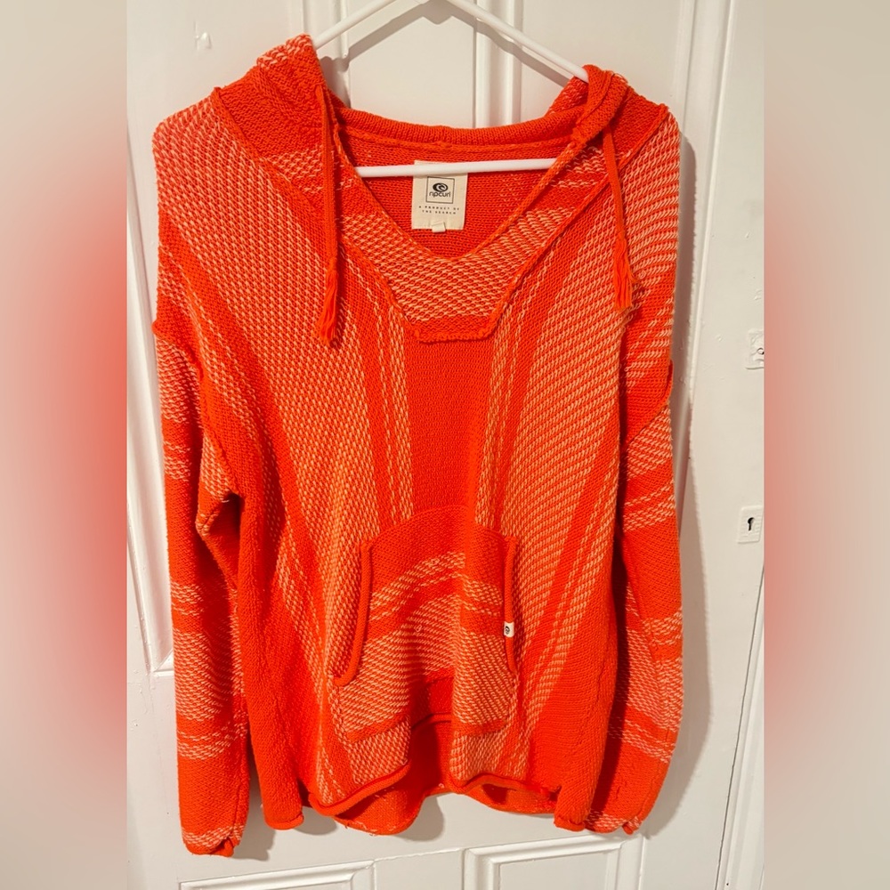 Rip Curl Vibrant Orange Knit Sweater